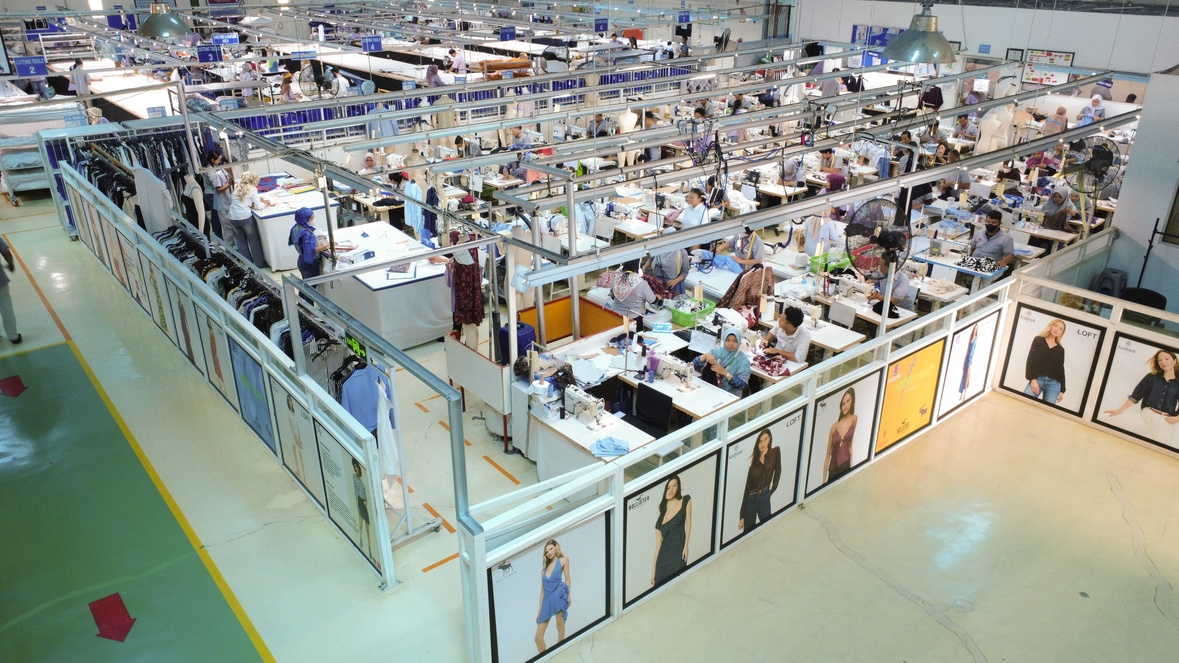 Production floor operations