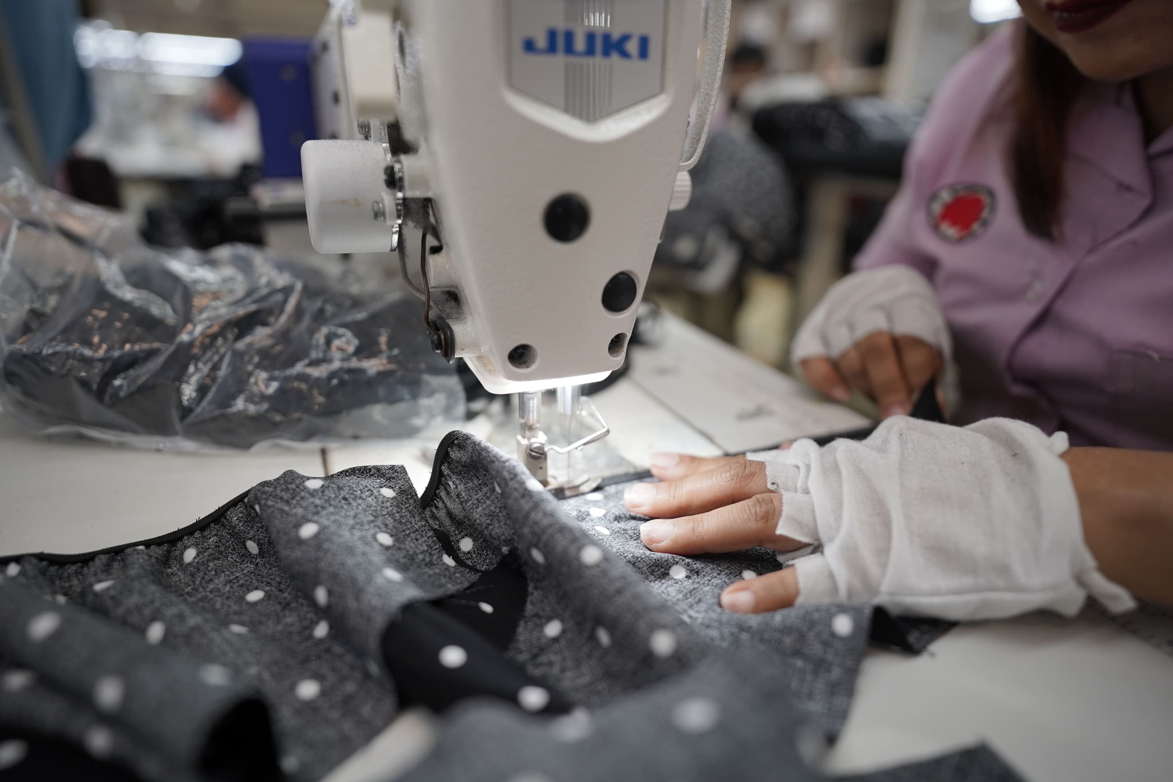 Precision stitching